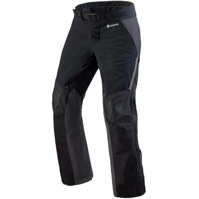 Pantalones textiles impermeables para motocicleta Revit Stratum GTX - Negro Gris - Pantalones de moto Pantalones textiles impermeables para motocicleta Revit Stratum GTX - Negro Gris - Pantalones de moto
