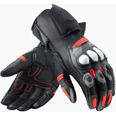 Guanti Moto Revit League 2 Nero-Rosso Neon 2XL Guanti Moto Revit League 2 Nero-Rosso Neon 2XL