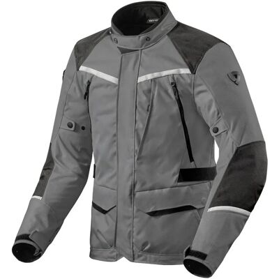 Revit Voltiac 3 H2O Giacca tessile moto - Grigia Revit Voltiac 3 H2O Giacca tessile moto - Grigia