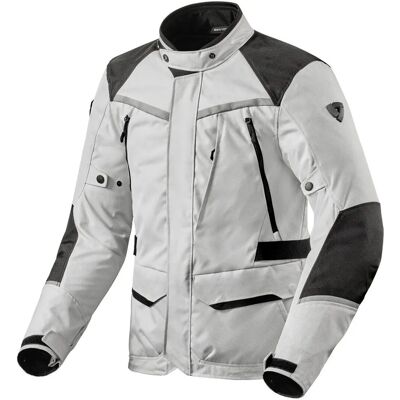 Revit Voltiac 3 H2O Giacca tessile da moto - Grigio e nero - M Revit Voltiac 3 H2O Giacca tessile da moto - Grigio e nero - M