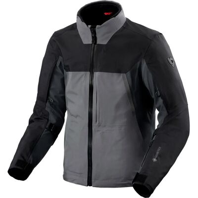 Chaqueta de motocicleta Revit Echelon GTX - Gris y negro - CE Nivel 2 Chaqueta de motocicleta Revit Echelon GTX - Gris y negro - CE Nivel 2
