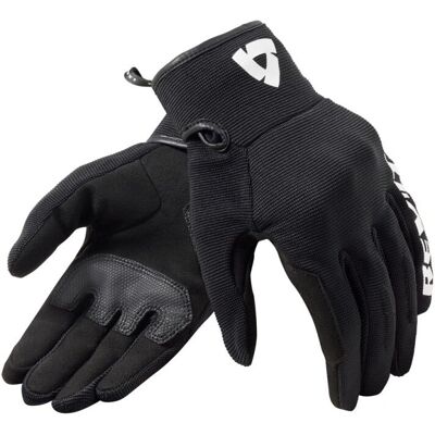 Guantes de Moto Revit Access Mujeres en Negro y Blanco - Seguridad y Protección Guantes de Moto Revit Access Mujeres en Negro y Blanco - Seguridad y Protección