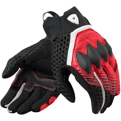 Guantes de moto Rev'It! Veloz Negro Rojo - Guantes de motocicleta Guantes de moto Rev'It! Veloz Negro Rojo - Guantes de motocicleta