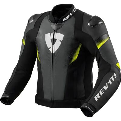 Revit Giacca Moto Nera e Giallo Fluorescente - Abbigliamento protettivo Revit Giacca Moto Nera e Giallo Fluorescente - Abbigliamento protettivo