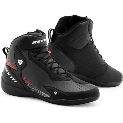 Scarpe Rev'it! G-Force 2 Moto - Nero-Rosso Fluorescente - 42 Scarpe Rev'it! G-Force 2 Moto - Nero-Rosso Fluorescente - 42