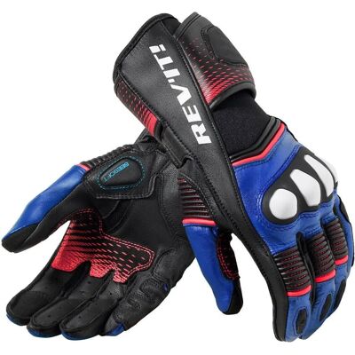 Guantes Revit Xena 4 para Damas - Negro y azul M Guantes Revit Xena 4 para Damas - Negro y azul M