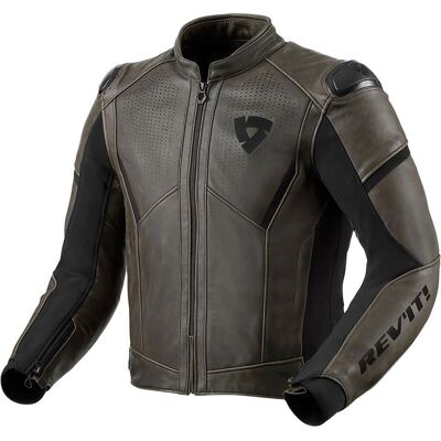Blouson Moto Revit Parallax - Style Vintage, Protections CE Niveau 1 - Publicité Blouson Moto Revit Parallax - Style Vintage, Protections CE Niveau 1 - Publicité