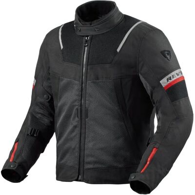Giacca moto impermeabile Revit Tornado 4 H2O - Nero, Grigio - L Giacca moto impermeabile Revit Tornado 4 H2O - Nero, Grigio - L