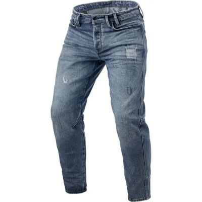 Jeans moto Revit Rilan TF - Blu vintage, Tapered Fit, CE Livello A Jeans moto Revit Rilan TF - Blu vintage, Tapered Fit, CE Livello A