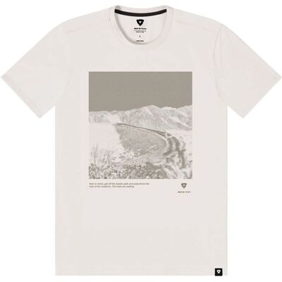 Rev'it JAKE T-Shirt Casual Grigio Chiaro per Moto - T-Shirt Rev'it JAKE T-Shirt Casual Grigio Chiaro per Moto - T-Shirt