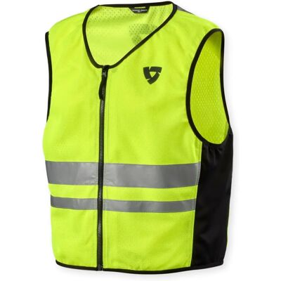 Gilet riflettente Rev'it Athos 3 Air giallo neon - Abbigliamento moto Gilet riflettente Rev'it Athos 3 Air giallo neon - Abbigliamento moto