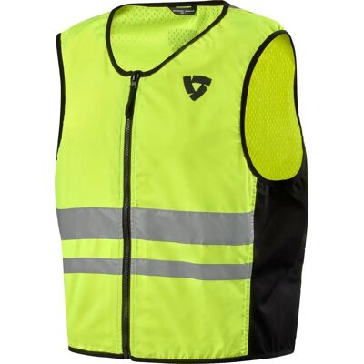 Gilet Riflettente Moto Revit Athos 3 Giallo Neon - Attrezzatura di Sicurezza Gilet Riflettente Moto Revit Athos 3 Giallo Neon - Attrezzatura di Sicurezza