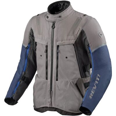 Revit Sand 5 H2O Grau Dunkelgrau Jacke - Motorradbekleidung Revit Sand 5 H2O Grau Dunkelgrau Jacke - Motorradbekleidung