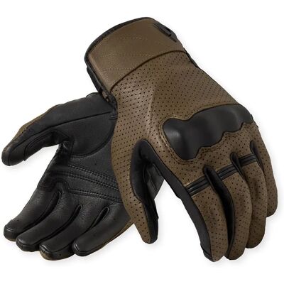 Guantes de moto Revit Marrón / Negro New Heights - Ligero y Ventilado Guantes de moto Revit Marrón / Negro New Heights - Ligero y Ventilado