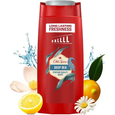 Old Spice Deep Sea Shower Gel & Shampoo - 3-in-1 Body-Hair-Face Wash, 675 ml Old Spice Deep Sea Shower Gel & Shampoo - 3-in-1 Body-Hair-Face Wash, 675 ml