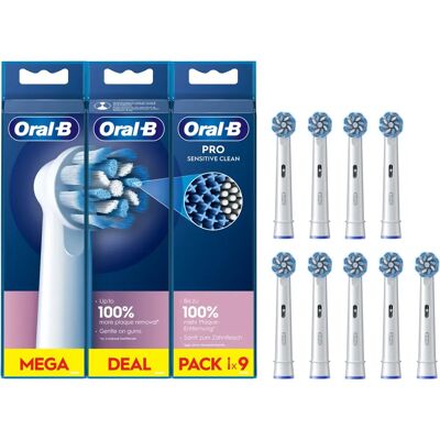 Oral-B Pro Sensitive Clean 9 kpl - Harjaspäät Oral-B Pro Sensitive Clean 9 kpl - Harjaspäät