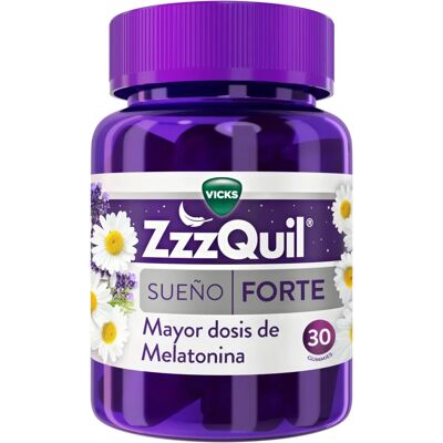 Vicks Zzzquil Forte Natura Melatonin - Suplemento do sono Vicks Zzzquil Forte Natura Melatonin - Suplemento do sono