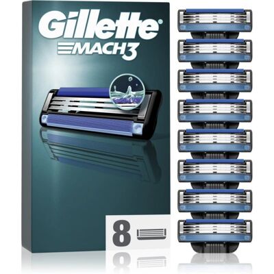 Gillette Mach3 Replacement Blades - Replacement blades for Men Gillette Mach3 Replacement Blades - Replacement blades for Men