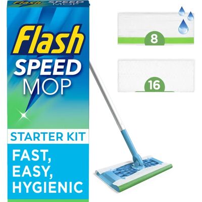 Flash Speedmop - Starter Kit - Spray Mop - All-In-One Floor Mop Flash Speedmop - Starter Kit - Spray Mop - All-In-One Floor Mop