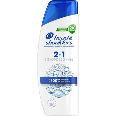 Head & Shoulders - Classic Clean - 2in1 - 250ml - Shampoo Head & Shoulders - Classic Clean - 2in1 - 250ml - Shampoo
