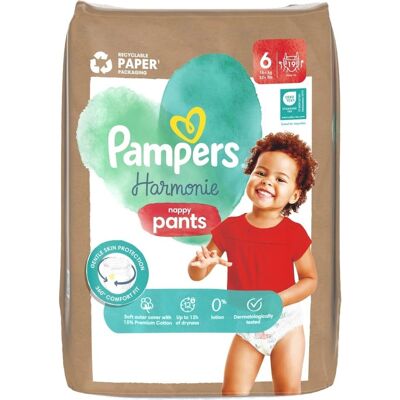 Pampers Harmonie Pants Rozmiar 6 - Pieluchy dla niemowląt Pampers Harmonie Pants Rozmiar 6 - Pieluchy dla niemowląt