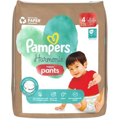 Pampers Harmonie Pants Größe 4 - Windelhosen Pampers Harmonie Pants Größe 4 - Windelhosen