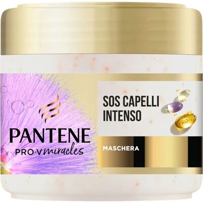 Pantene Pro-V Miracles Maschera SOS Capelli - Riparazione Intensiva - 300ml Pantene Pro-V Miracles Maschera SOS Capelli - Riparazione Intensiva - 300ml