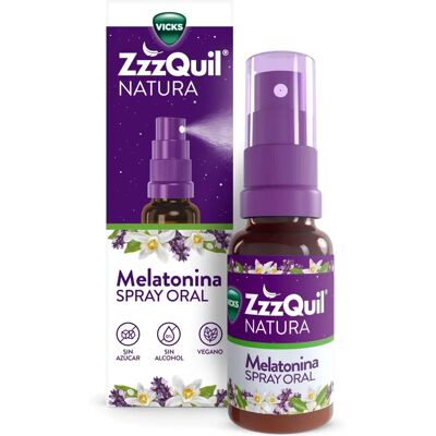 Vicks ZzzQuil Melatonin Spray - Ajuda para dormir Vicks ZzzQuil Melatonin Spray - Ajuda para dormir