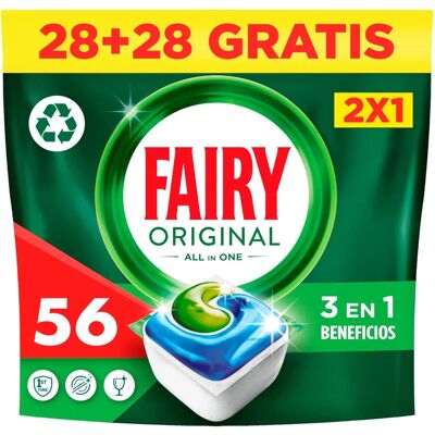Fairy 56 Capsules - Dishwasher Capsules Fairy 56 Capsules - Dishwasher Capsules