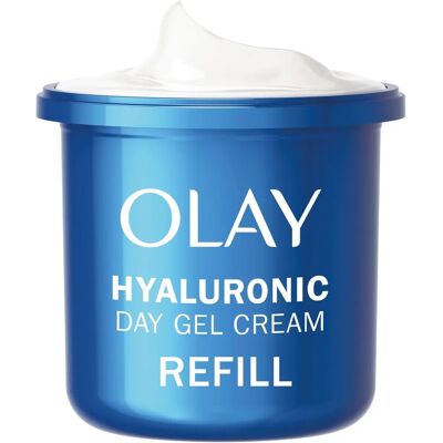Olay Hyaluronic Acid Face Moisturiser Day Gel Cream REFILL - Hydrating, Niacinamide, Fragrance-Free Olay Hyaluronic Acid Face Moisturiser Day Gel Cream REFILL - Hydrating, Niacinamide, Fragrance-Free