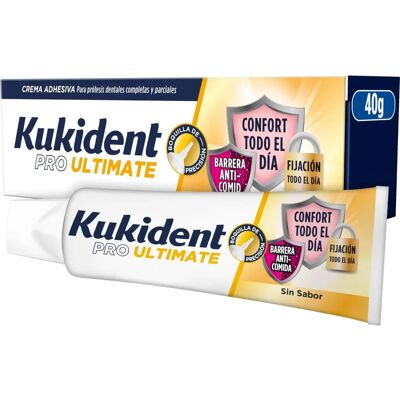 Kukident Pro Ultimate - Crema adhesiva para dentaduras Kukident Pro Ultimate - Crema adhesiva para dentaduras