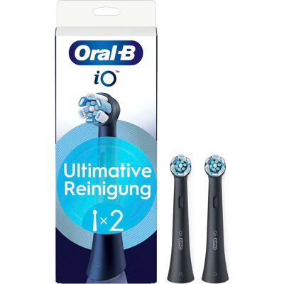 Oral-B iO Ultimate Clean 16262903 tandbørstehoved - Sort Oral-B iO Ultimate Clean 16262903 tandbørstehoved - Sort