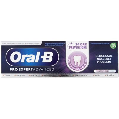 Oral-B Pro-Expert Fortgeschrittenes Zahnfleischschutz Zahnpasta - Zahnpasta für Erwachsene Oral-B Pro-Expert Fortgeschrittenes Zahnfleischschutz Zahnpasta - Zahnpasta für Erwachsene