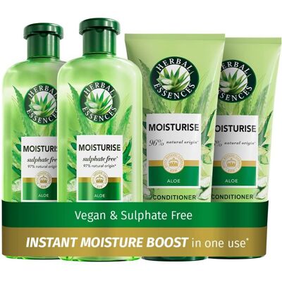 Herbal Essences - Shampoo and Conditioner Set - Dry Hair - Hair Care Set Herbal Essences - Shampoo and Conditioner Set - Dry Hair - Hair Care Set