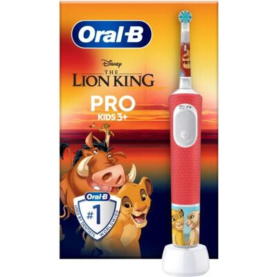 Oral-B Pro Kids Lion King Electric Toothbrush - Multicolour & Stickers Oral-B Pro Kids Lion King Electric Toothbrush - Multicolour & Stickers