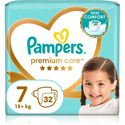 Pampers Premium Care Taille 7 Couches Jetables - Couches Pampers Premium Care Taille 7 Couches Jetables - Couches