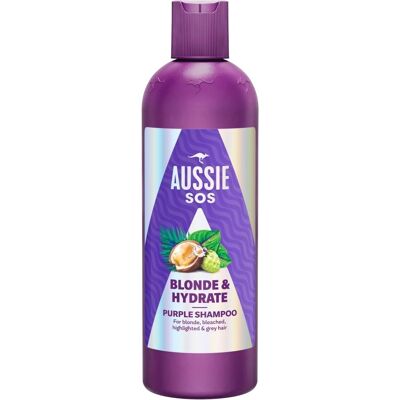 Aussie Aussie SOS Blonde & Hydrate Violet Shampoo - Hair Care Aussie Aussie SOS Blonde & Hydrate Violet Shampoo - Hair Care
