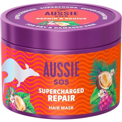 Máscara Capilar de Reparação Aussie - Superalimentos Australianos Nutrição Profunda Máscara Capilar de Reparação Aussie - Superalimentos Australianos Nutrição Profunda
