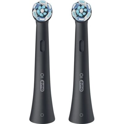 Oral-B Schwarze Zahnbürstenkopf - 2 Stück - Dental-Style Ersatz Oral-B Schwarze Zahnbürstenkopf - 2 Stück - Dental-Style Ersatz