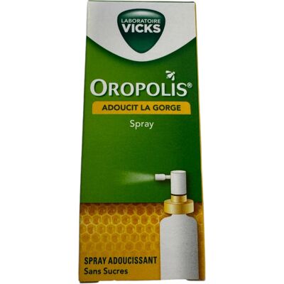 Vicks Oropolis Spray Naturel pour la Gorge - Publicité Vicks Oropolis Spray Naturel pour la Gorge - Publicité