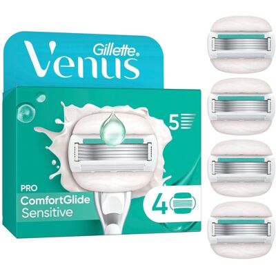 Gillette Venus Pro ComfortGlide Sensitive - Borotvák Gillette Venus Pro ComfortGlide Sensitive - Borotvák
