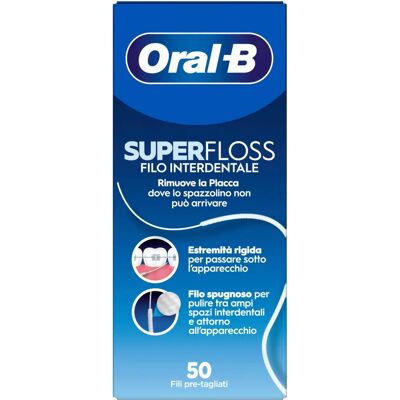 Filo Interdentale Superfloss Oral-B - Filo Interdentale Filo Interdentale Superfloss Oral-B - Filo Interdentale