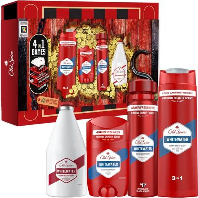Set Old Spice Whitewater - Deodorante, Gel Doccia & Dopobarba Set Old Spice Whitewater - Deodorante, Gel Doccia & Dopobarba