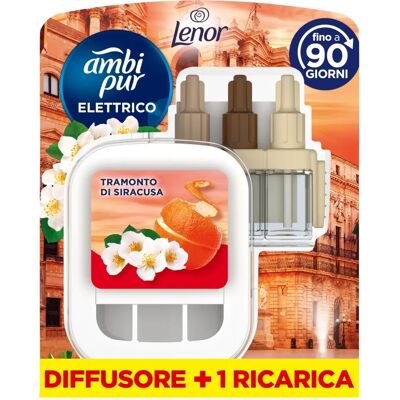Profumatore Elettrico Ambi Pur 3Volution Arancia Cannella - Profumatore Elettrico Profumatore Elettrico Ambi Pur 3Volution Arancia Cannella - Profumatore Elettrico