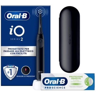 Cepillo eléctrico Oral-B iO2 - Micro-vibraciones, Limpieza Profunda, Batería Duradera Cepillo eléctrico Oral-B iO2 - Micro-vibraciones, Limpieza Profunda, Batería Duradera