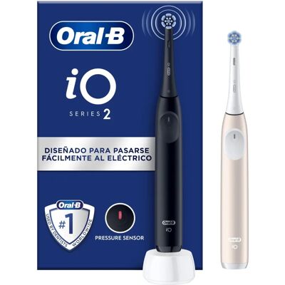 Brosse à Dents Électrique ORAL-B iO Series 2 - Noir Nuit, Rose Calme - Hygiène Dentaire Brosse à Dents Électrique ORAL-B iO Series 2 - Noir Nuit, Rose Calme - Hygiène Dentaire