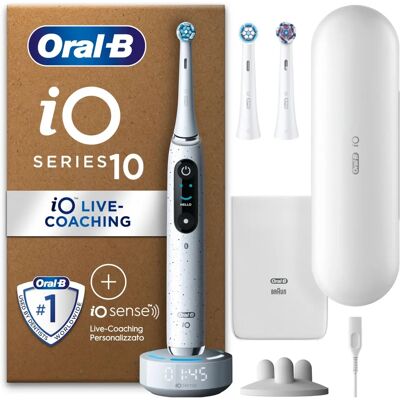 Oral-B Power iO Series 10 Vit - Elektrisk tandborste Oral-B Power iO Series 10 Vit - Elektrisk tandborste