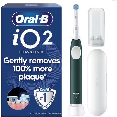 Oral-B - iO2 - Forest Green - iO2 - Electric Toothbrush Oral-B - iO2 - Forest Green - iO2 - Electric Toothbrush