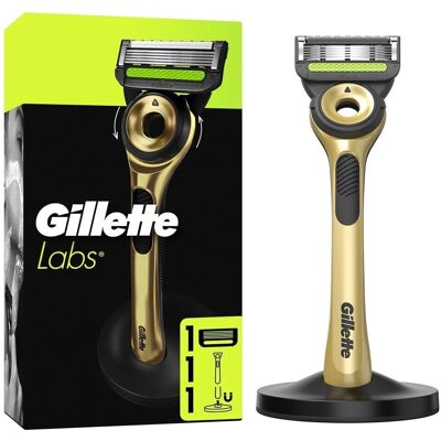 Gillette - Labs Gold - 1 lame - Porte-douche - Rasoir Gillette - Labs Gold - 1 lame - Porte-douche - Rasoir