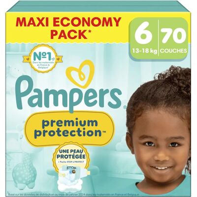 Pampers Premium Protection Pants - Couches - Publicité Pampers Premium Protection Pants - Couches - Publicité